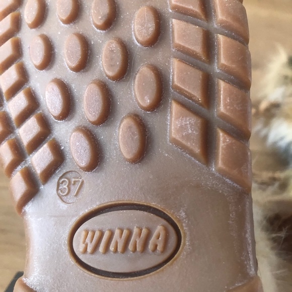 SOLD - NWT Oscar Sport Winna Faux Calf Hair/Fur Boots Size 37 - Picture 8 of 11